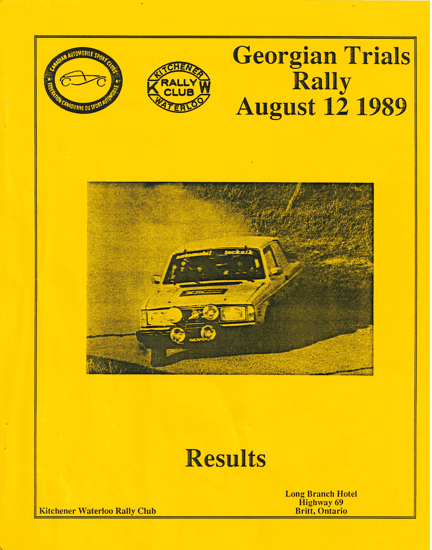 Georgian Trials, 1989