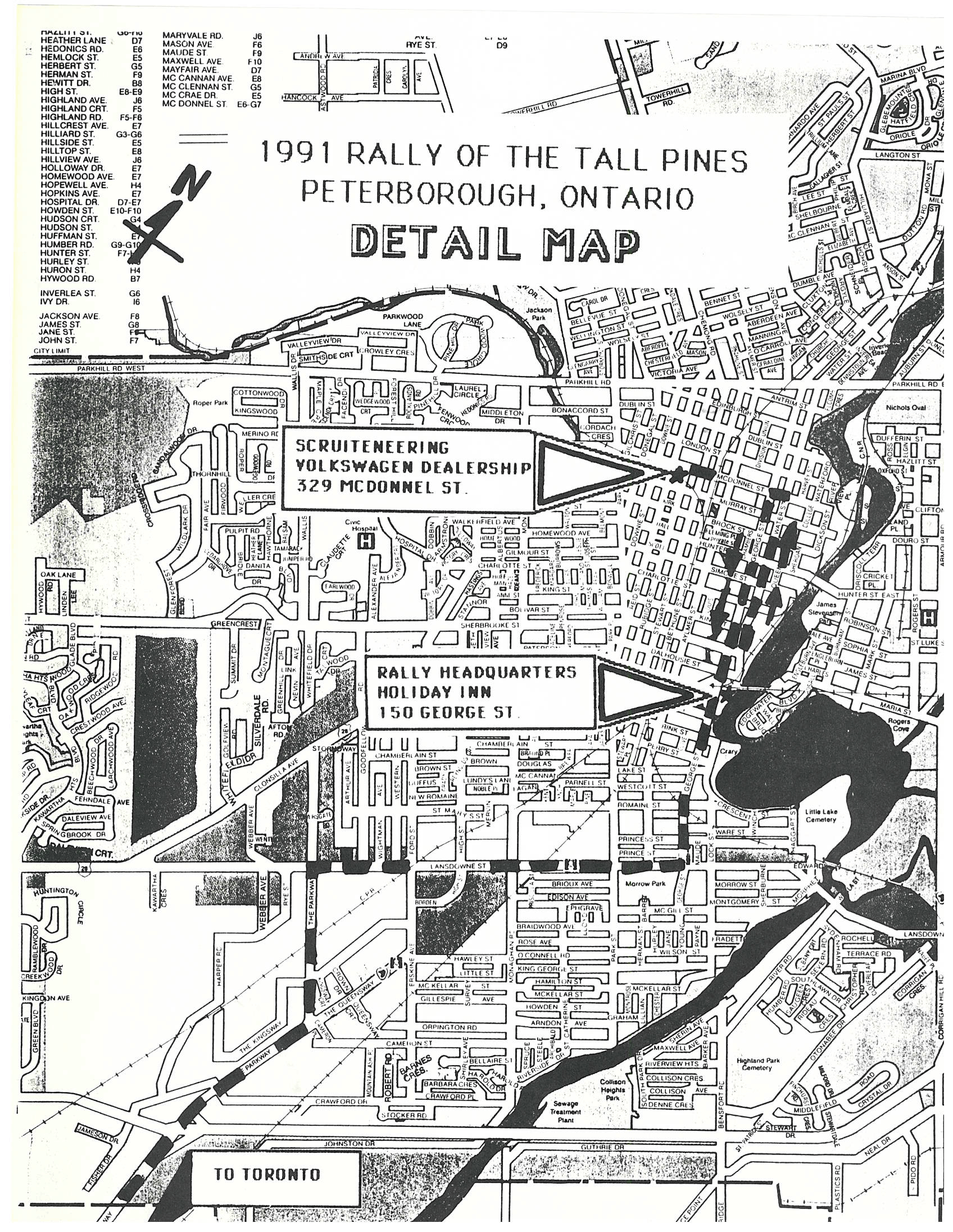 Rally of the Tall Pines, 1991