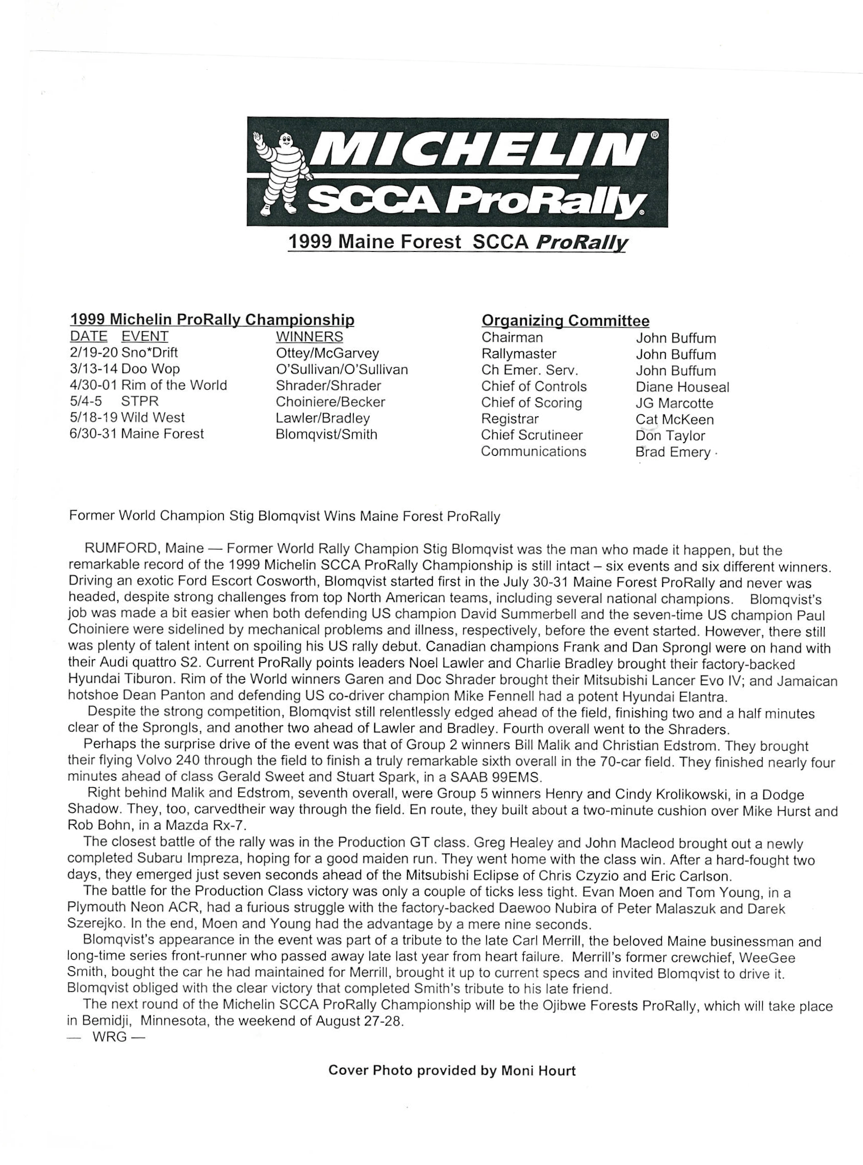 Official Results