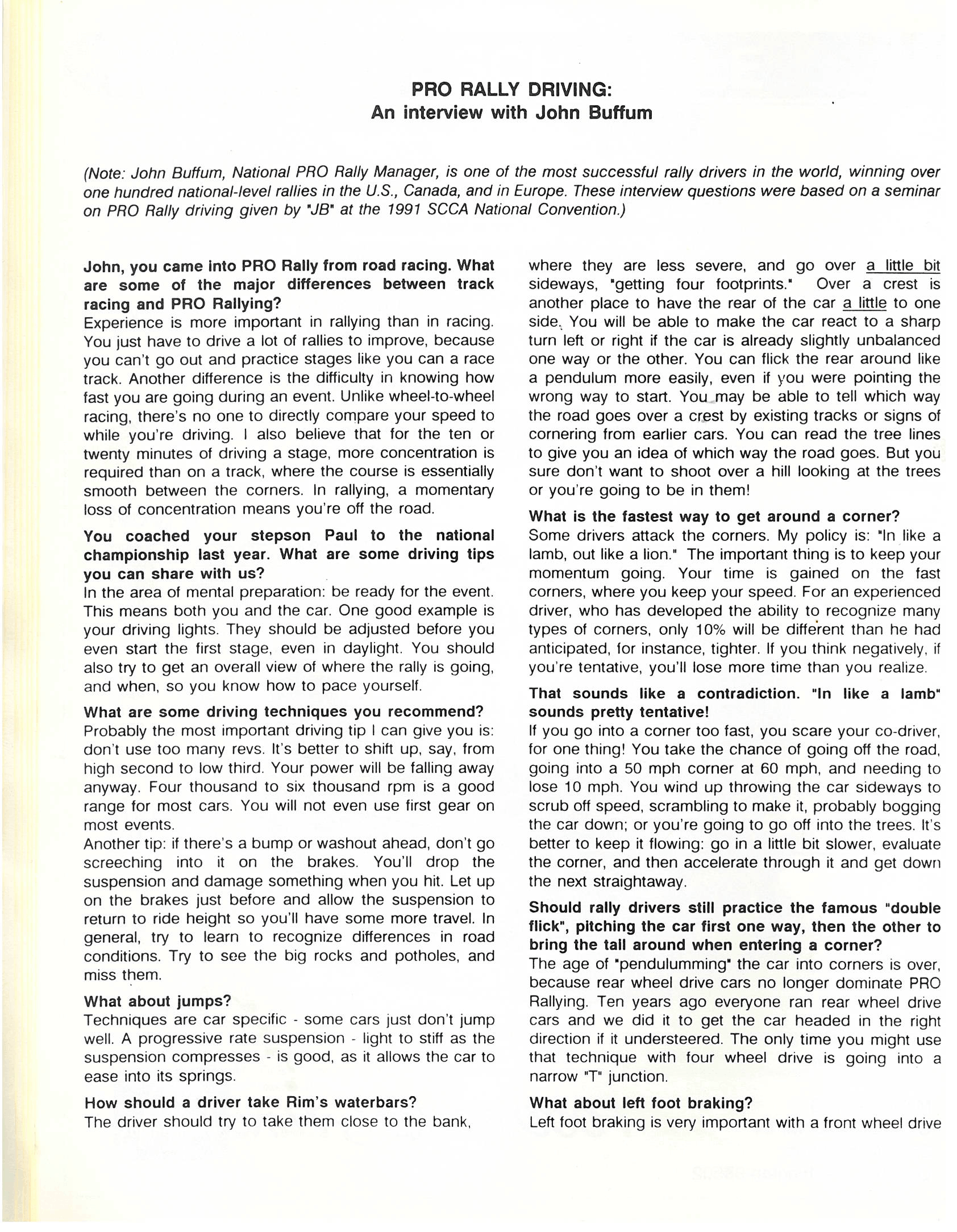 1991 Coachman Stages