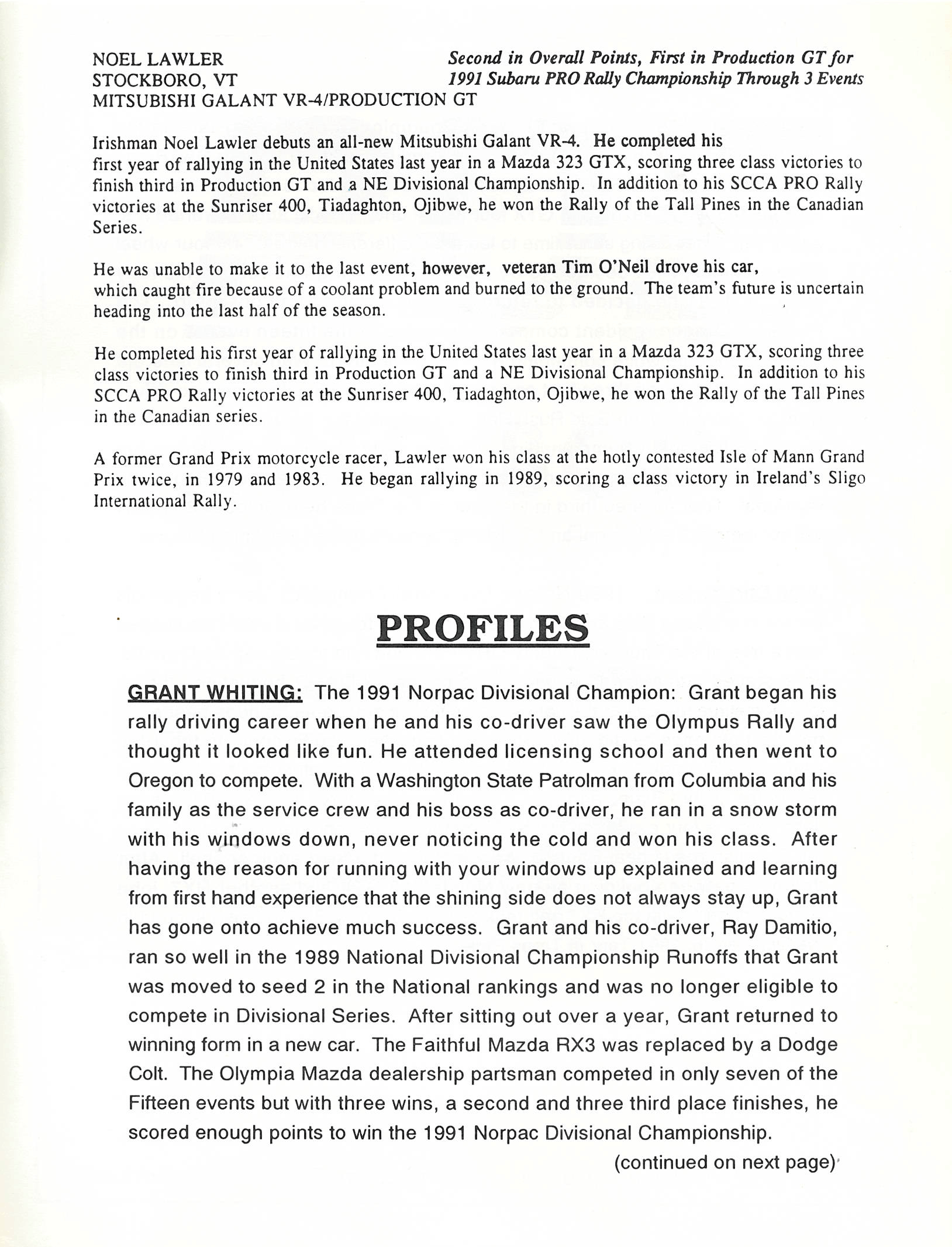 1991 Coachman Stages