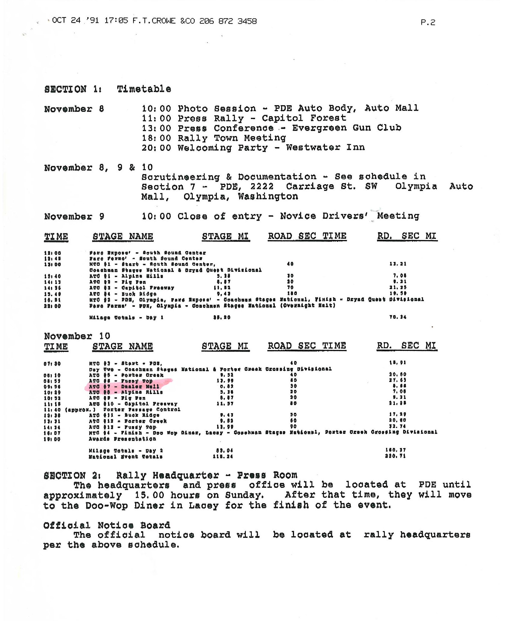 1991 Coachman Stages