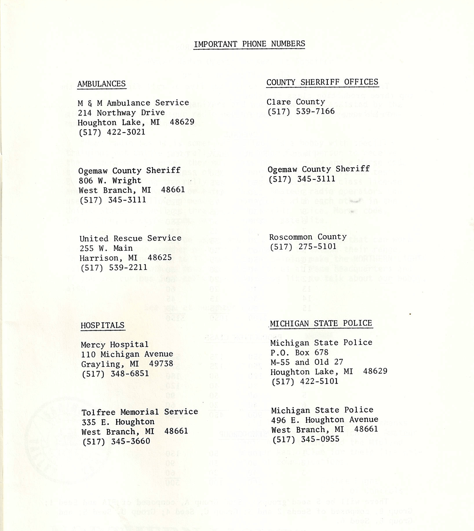 Northern Lights 1982